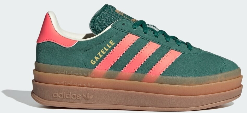 Adidas Gazelle Sneaker yellow green salmon