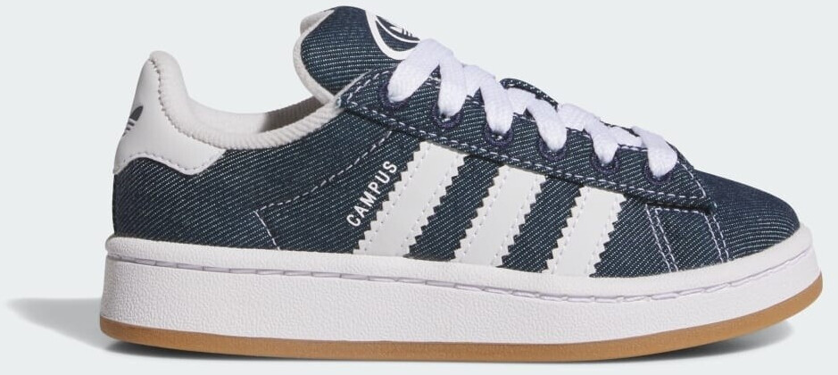 Adidas Campus 00s Kids Shoe night indigo crystal white cloud white