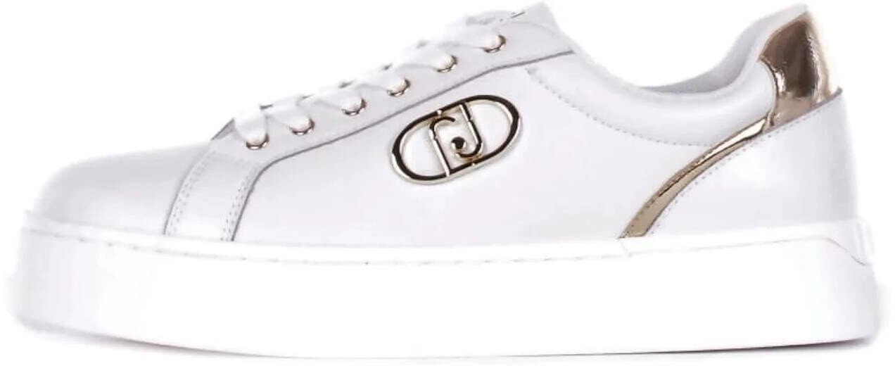 LIU Jo BA5021P010201111 Sneakers white Metallic logo