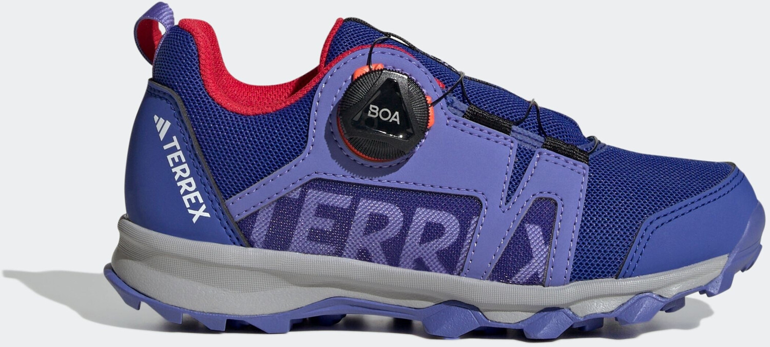 Adidas Terrex Agravic BOA Trail Running Shoes semi cobalt blue cloud white semi lucid blue
