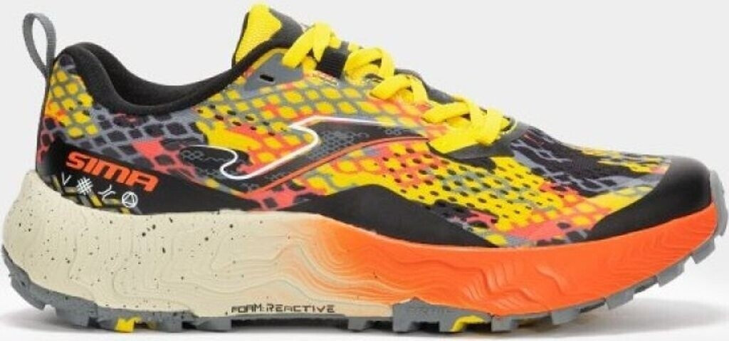 Joma Sima 25 Trail Running Shoes yellow orange black