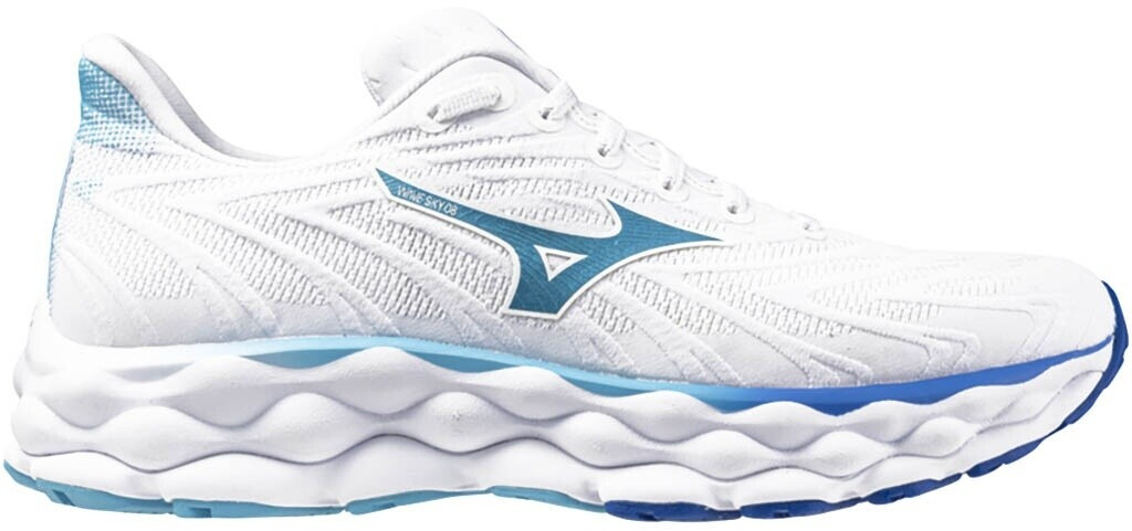 Mizuno Wave Sky Neutral Shoe white turquoise