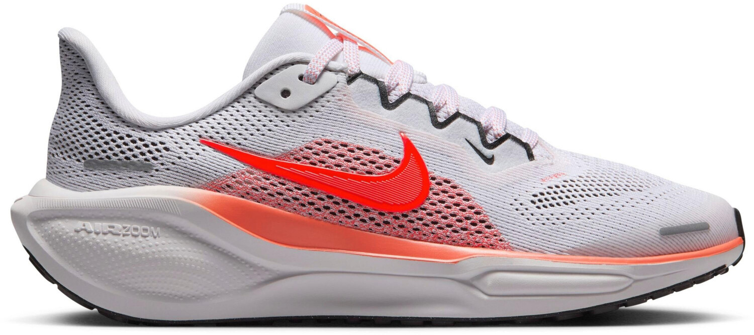 Nike Air Zoom Pegasus GS Running Shoes white red black