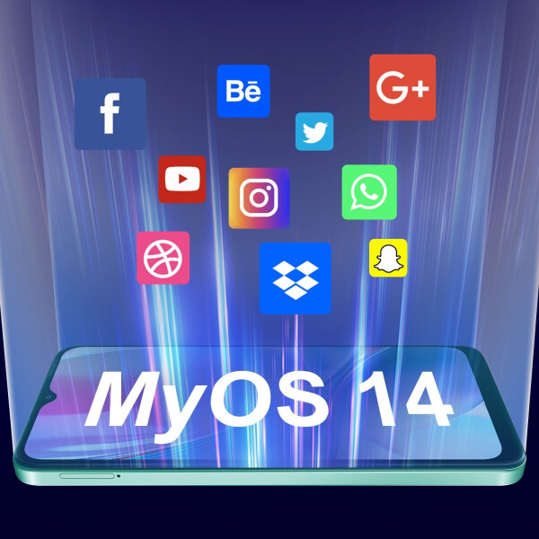 ZTE Blade A35e Grau, Bild 2
