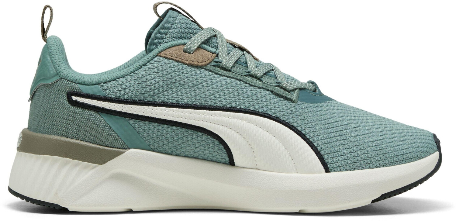 Puma Softride Harli Running Shoes green velvet moss warm white