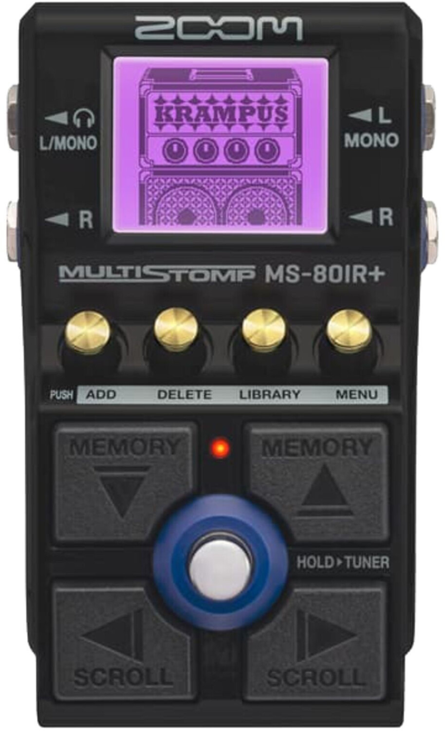 Zoom MS-80IR+ MultiStomp Guitar Pedal