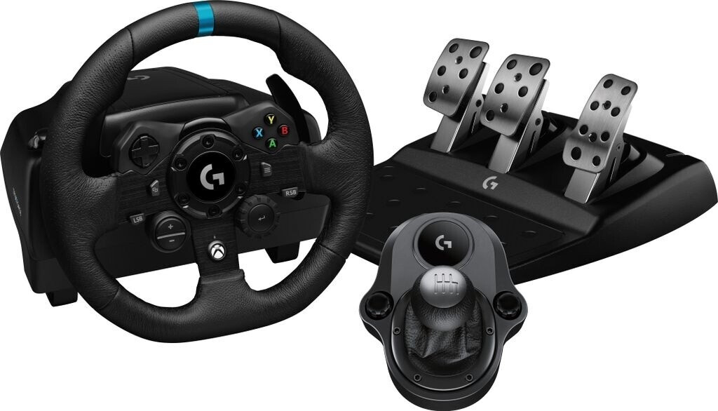 Logitech G923 Trueforce (Xbox One/Xbox Series X|S) + Driving Force Shifter