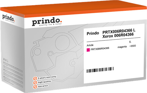 Prindo Toner for Xerox 006R04366