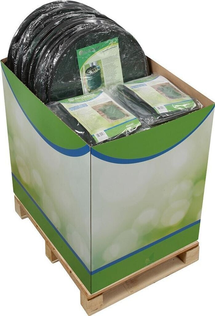 Floraworld Gartenabfallsack RondoI II und Star 120/60 Liter Display 60 Stk.
