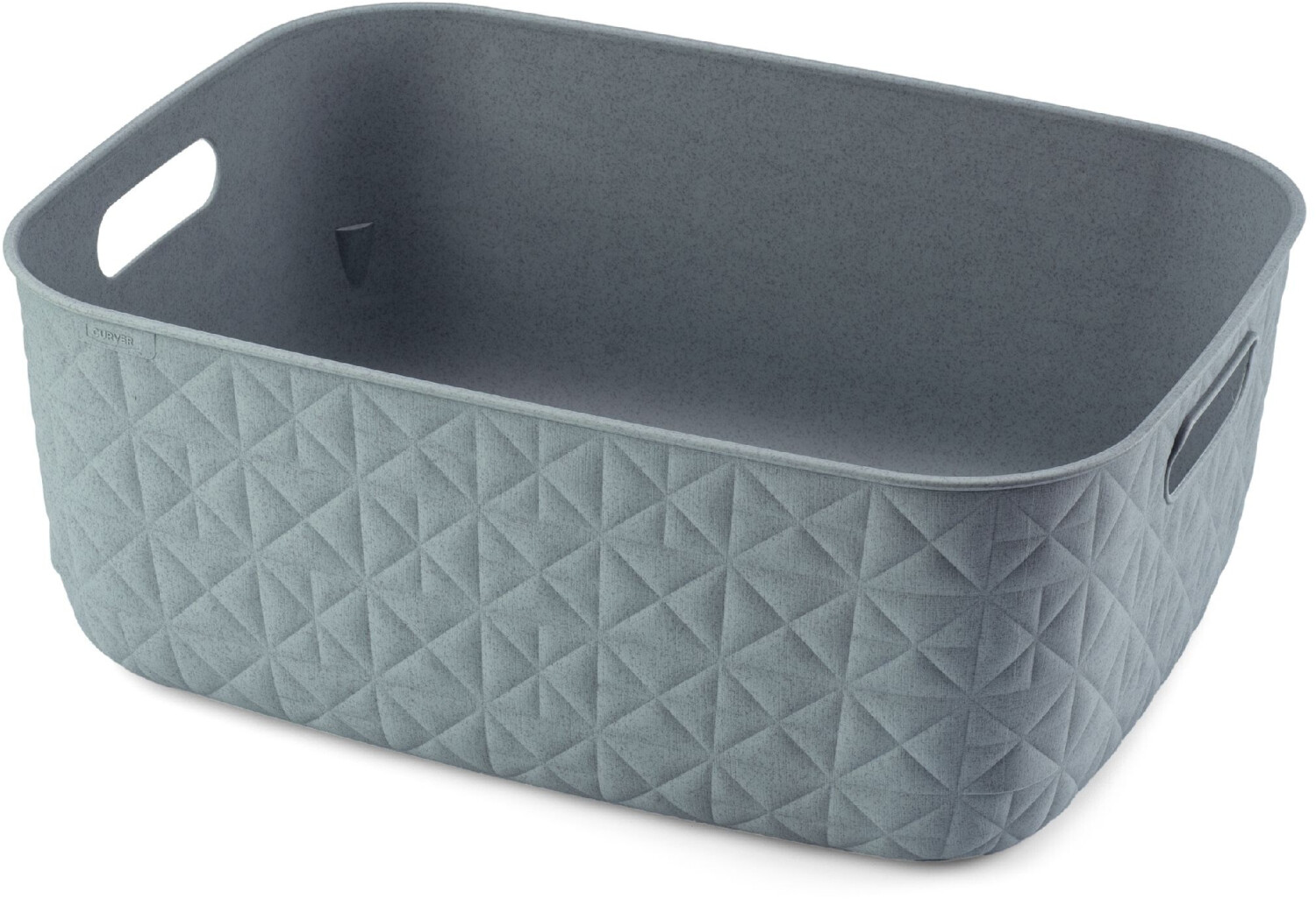 Panier De Rangement CURVER Softex 19L - Gris, 37x29x22 Cm, Empilable, Léger Et 100% Recyclé - 2