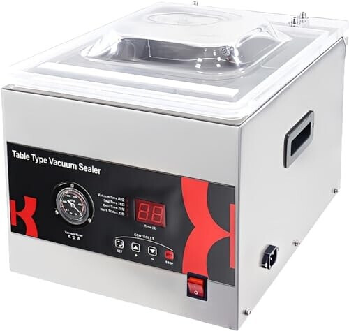 Berger & Schröter Kammer Vakuumgerät Vakuumierer Vakuummaschine DZ-260-C Schweißnaht 71,6 Liter/Minute ab 399,00 € (Oktober 2026)