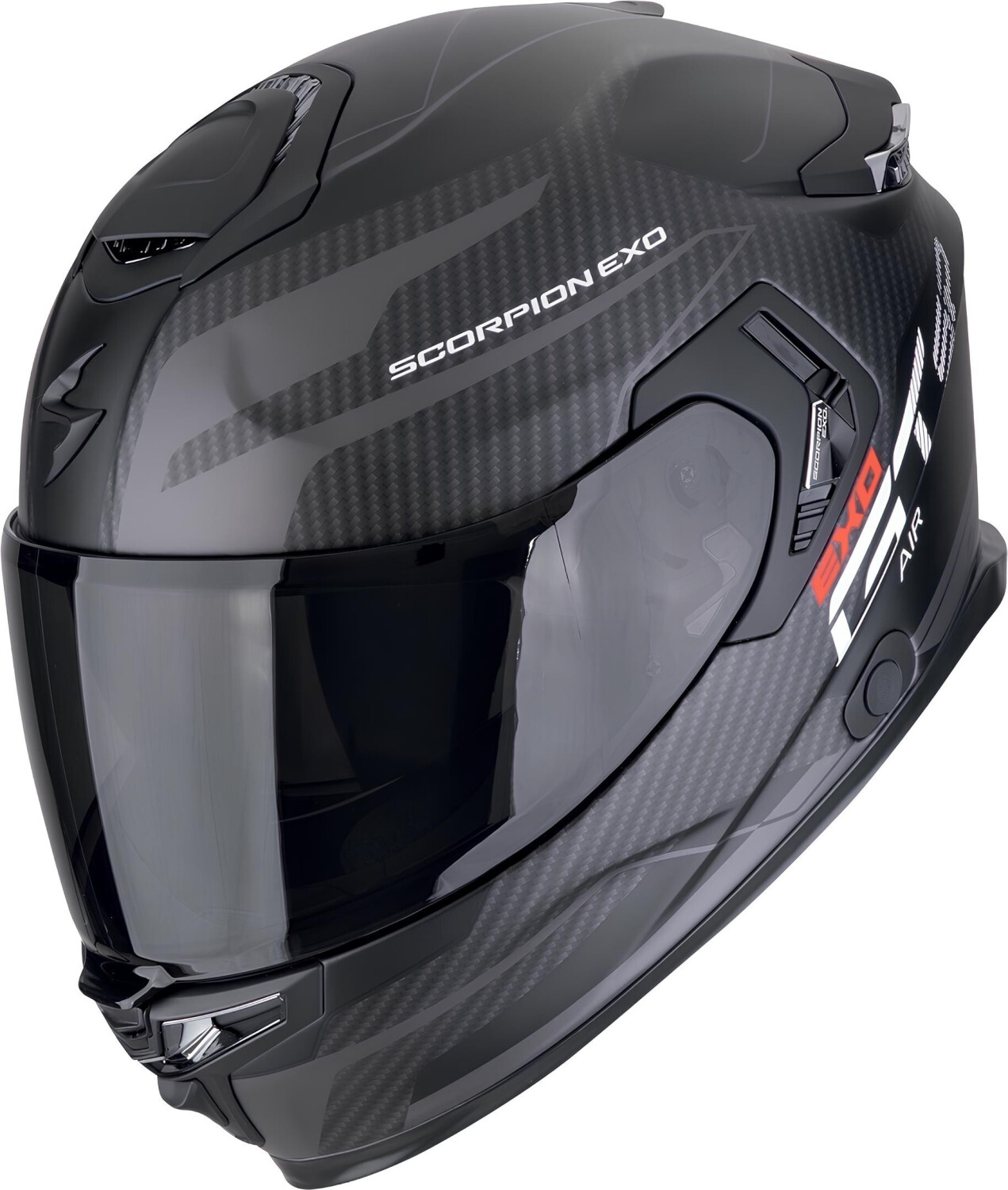 Scorpion EXO-GT SP Air Flex mat noir/argent