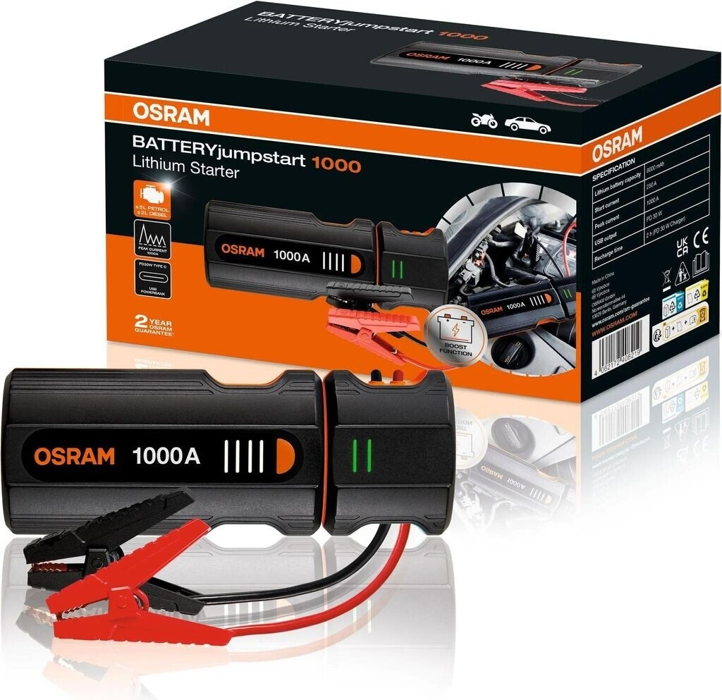 Osram BATTERYjumpstart 1000 (OJS020)