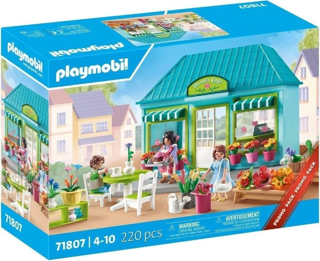Playmobil Boutique de fleuriste et salon de thé (71807)