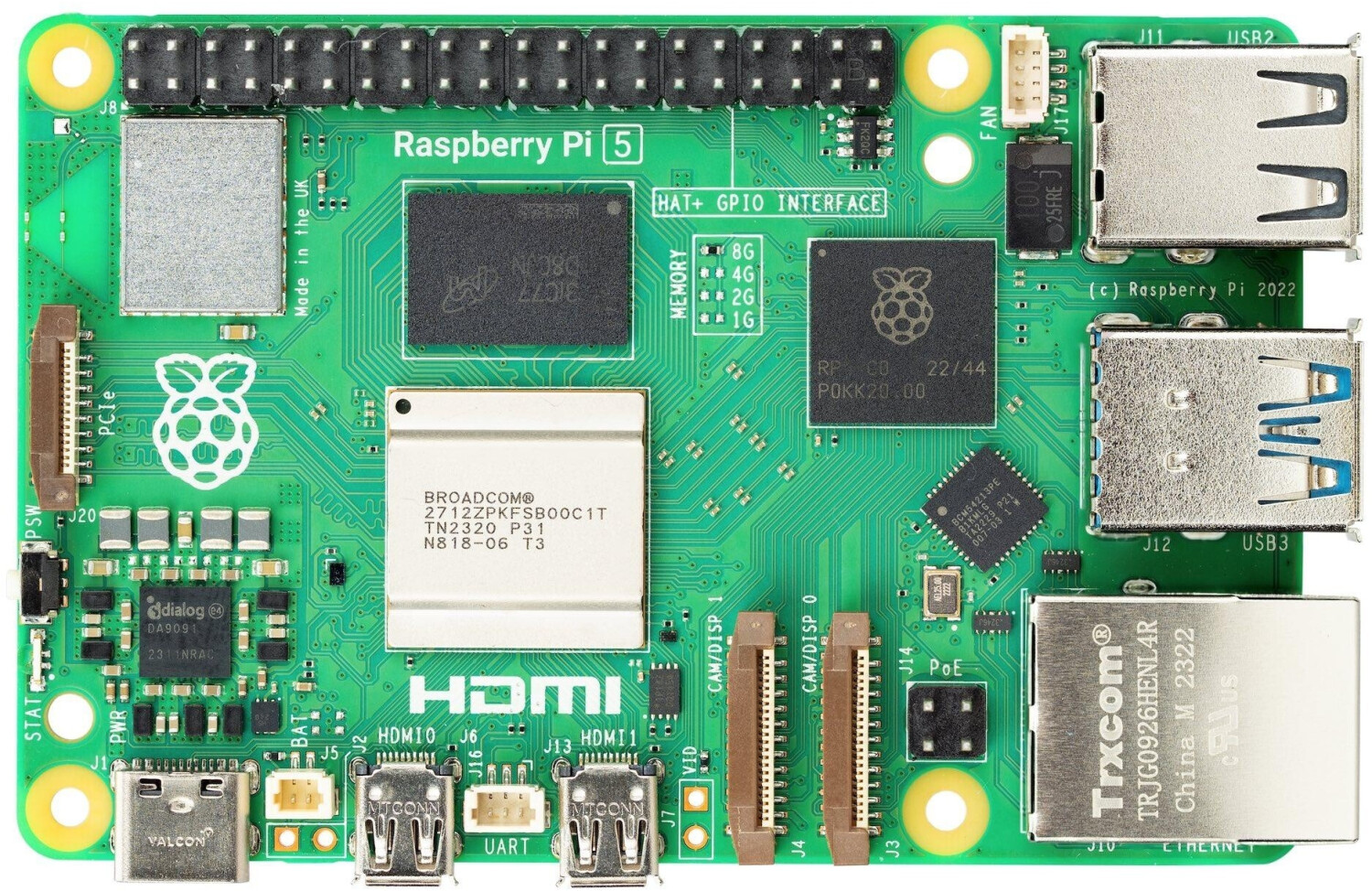 Raspberry Pi 5 2 Go