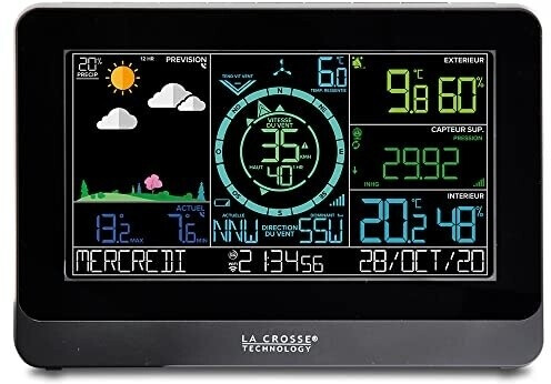 La Crosse Technology WS6863 Pro noir