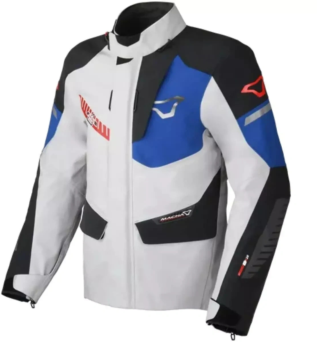 Macna Blouson Synchrone WP gris/bleu/noir