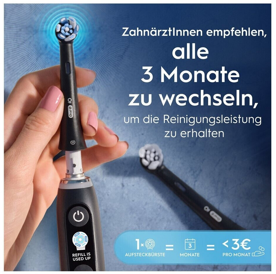 Oral-B iO Strahlendes Weiss Aufsteckbürsten (8 Stk.) ab 36,99 € (Oktober 2026)