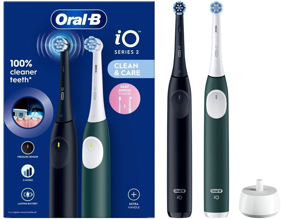 Oral-B iO Series 2 Duo Night Black & Forest Green