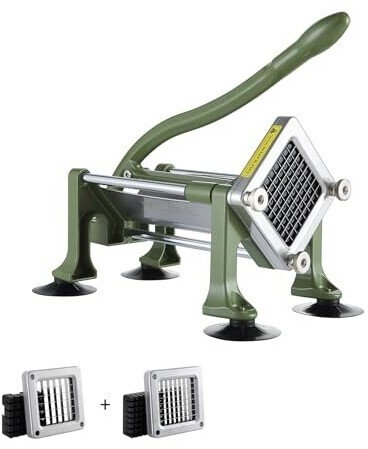 VEVOR Coupe-frites manuel inox