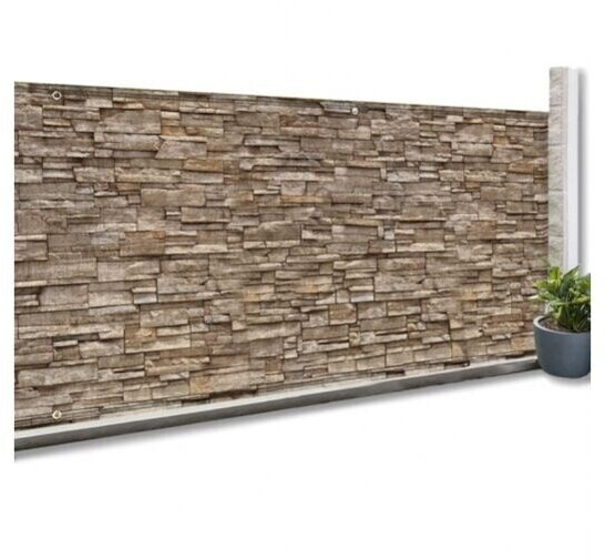 IDMarket Brise vue occultant 1,2 x 10 m 160 gr/m²