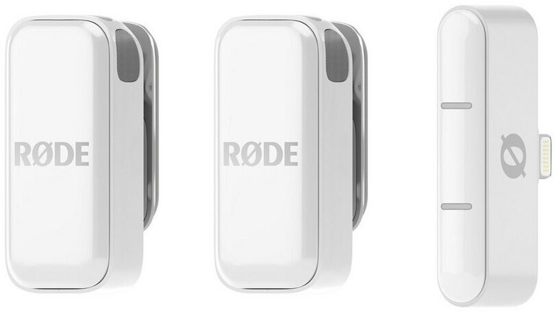Rode Wireless Micro Lightning White