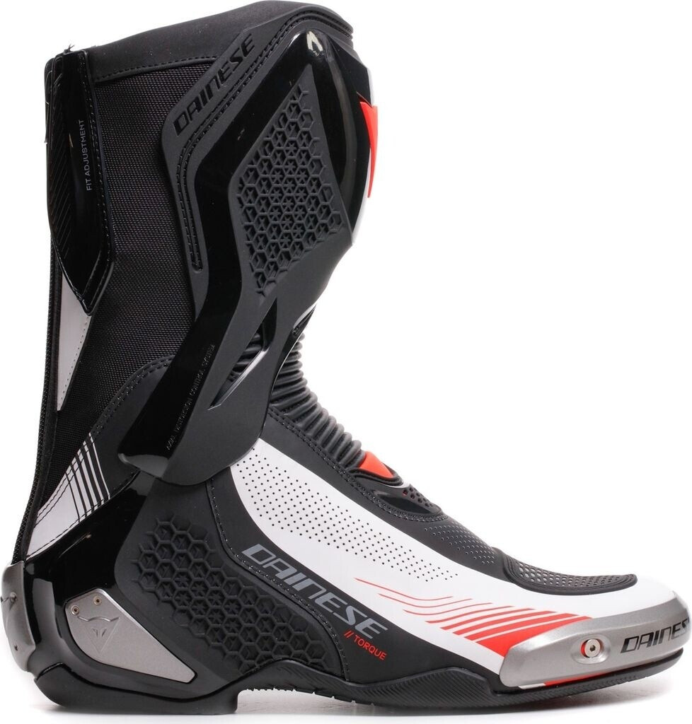 Dainese Bottes Torque 4 Air noir/blanc/rouge