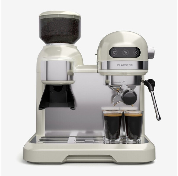 Klarstein Bella Café Espressomaschine 1550W Creme, Bild 2