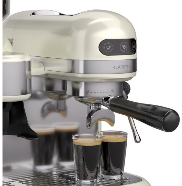 Klarstein Bella Café Espressomaschine 1550W Creme, Bild 6