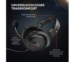 Coussinets De Rechange Pour Casque Beyerdynamic MMX150/100/200 Pro - Mousse Mémoire Forme & Cuir Protéiné - Confort Amélioré