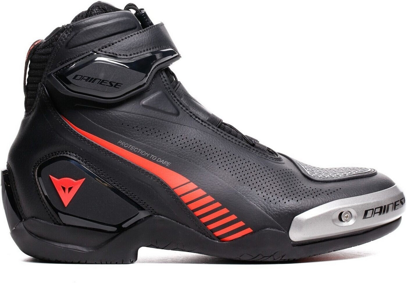 Dainese Chaussures Superya noir/rouge