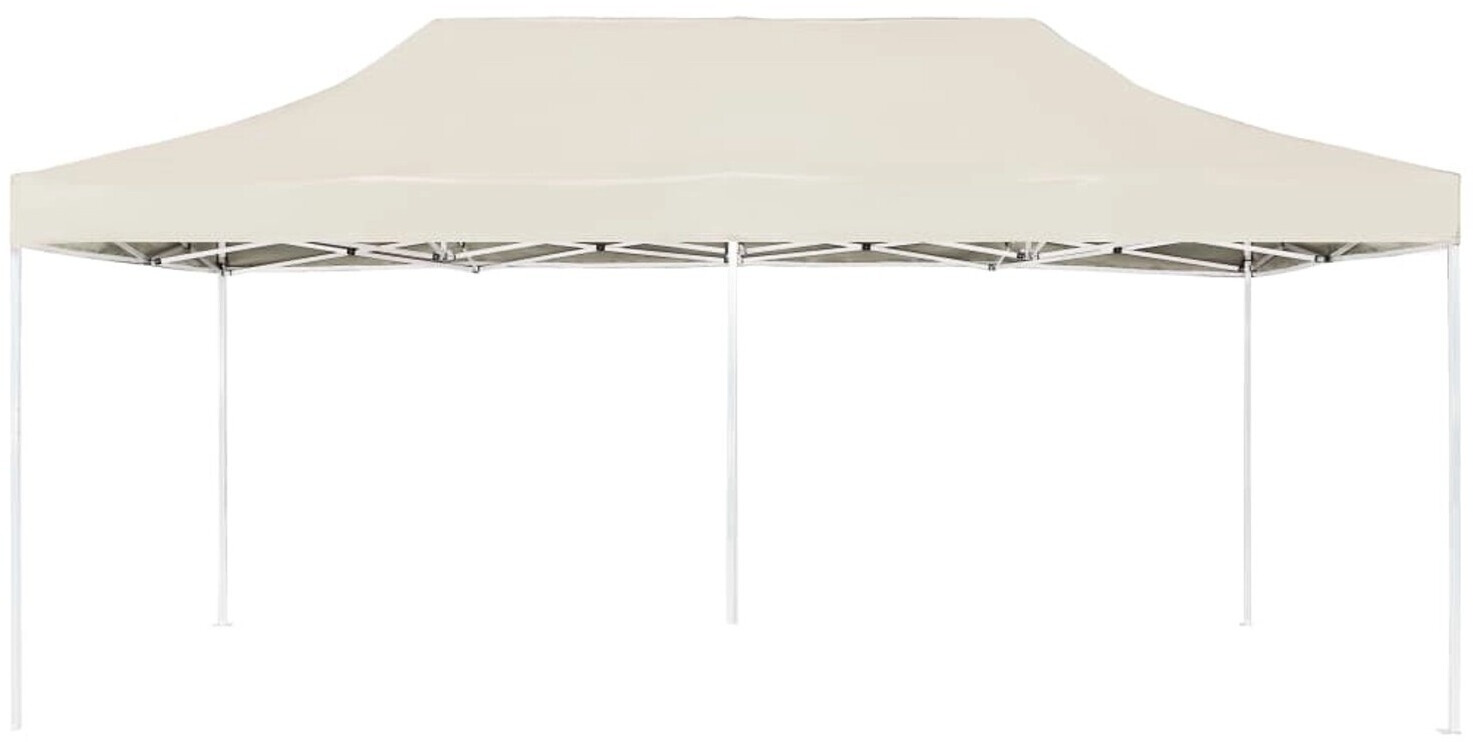 vidaXL Professional foldable aluminium party tent 6 x 3 m cream