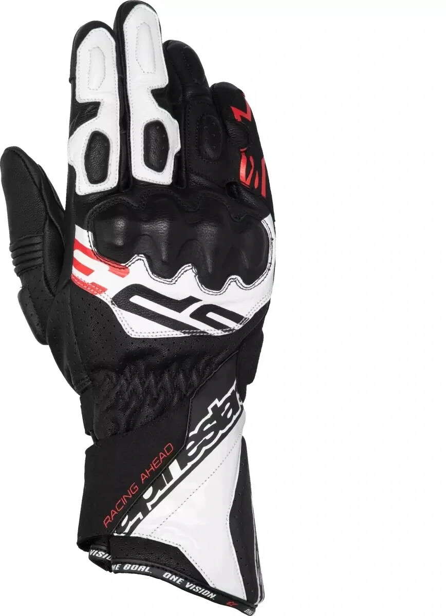 Alpinestars Gants SP-3 noir/blanc/rouge