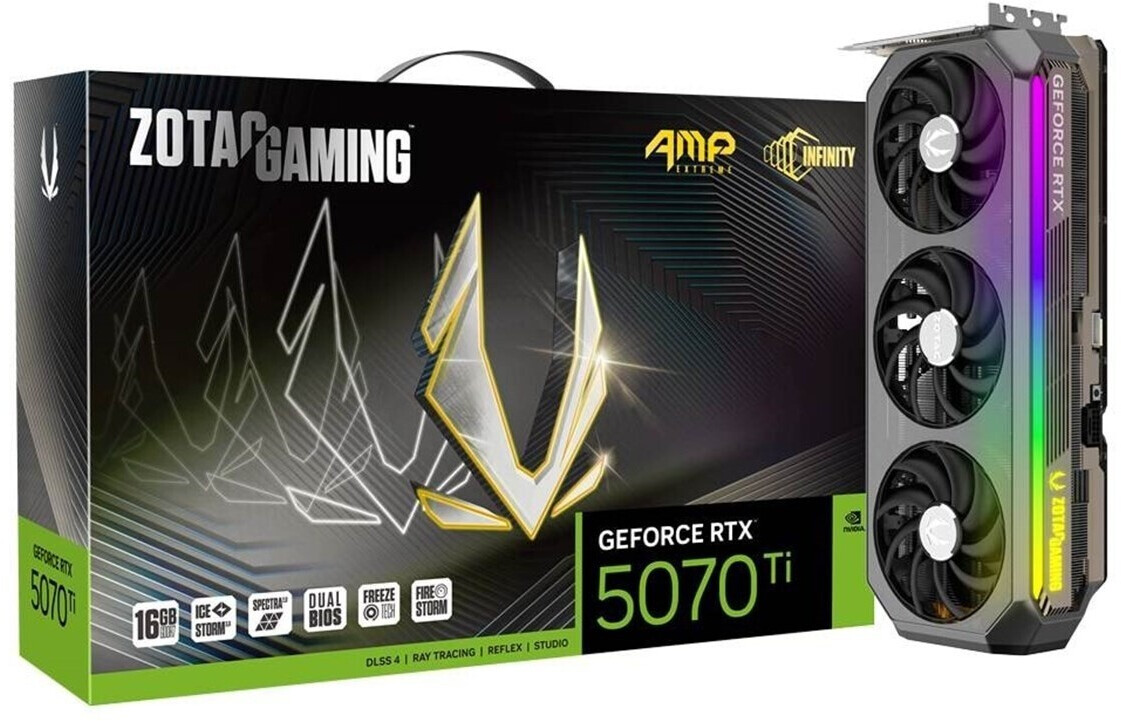 Zotac GeForce RTX 5070 Ti AMP Extreme INFINITY