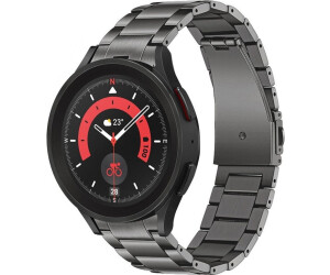 Strap-it Titan - für Samsung Galaxy Watch 5 Pro Ersatz - Titanium für Samsung Galaxy Graphit