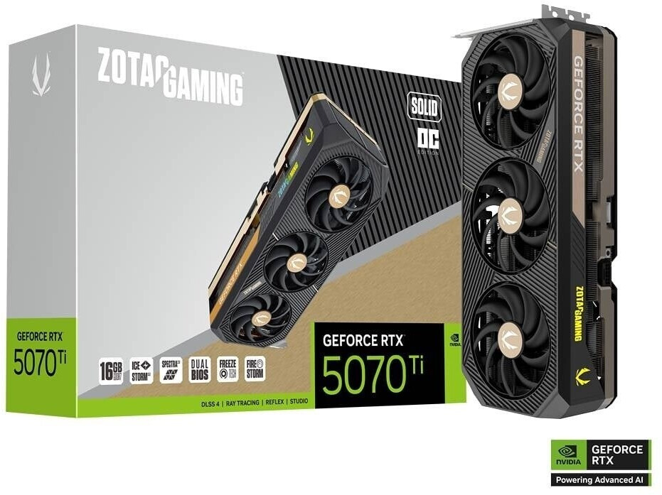 Zotac GeForce RTX 5070 Ti Solid OC