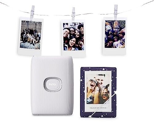 INSTAX Mini LINK2 Smartphone Printer, Clay White, Compact: Amazon.de:  Computer & Accessories