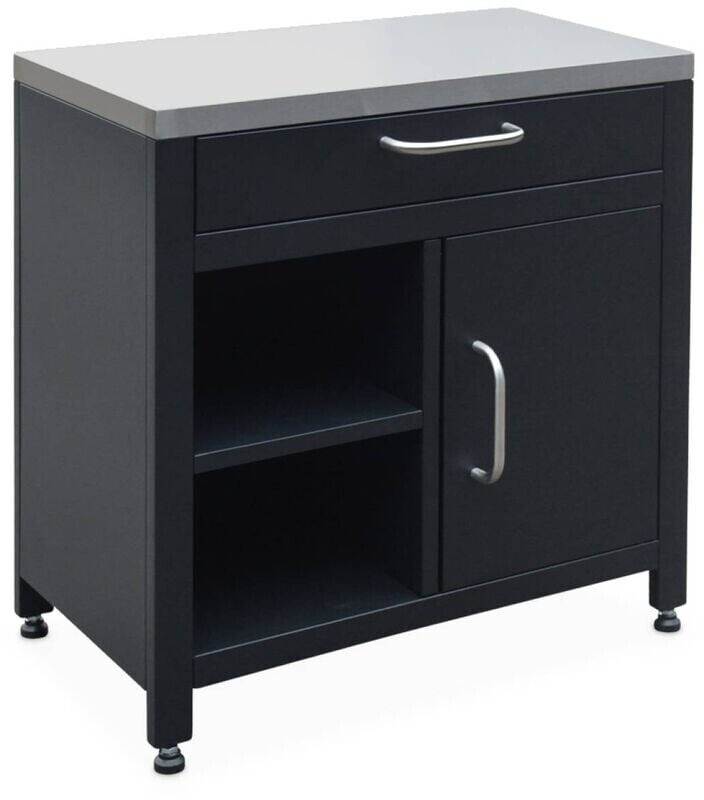 sweeek Meuble de cuisine extérieure avec tiroir et étagères 80 cm
