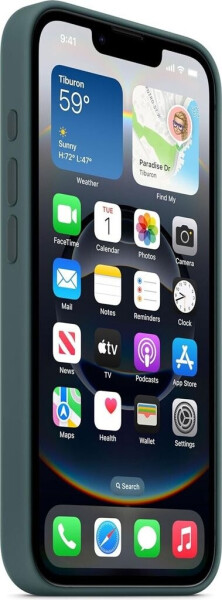 Apple Silikon Case (iPhone 16e) Seegrün, Bild 7