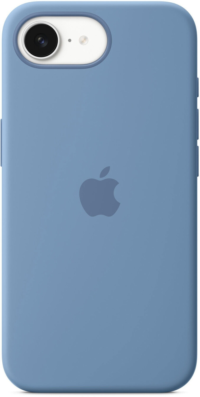 Apple Silicone Case (iPhone 16e) Winter Blue