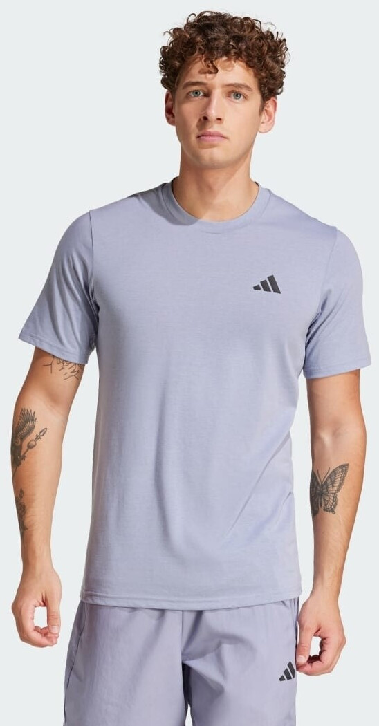 Adidas Train Essentials Feelready Training T-Shirt Silver Violet / Black (JP4953)