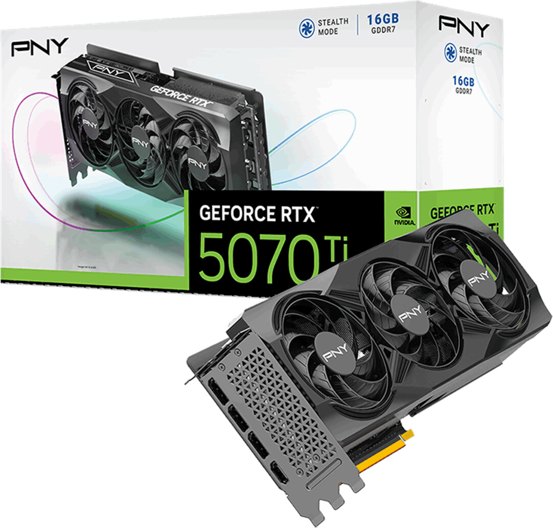 PNY GeForce RTX 5070 Ti au meilleur prix | Décembre 2025 | idealo.fr