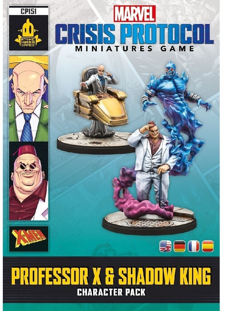 Atomic Mass Games Marvel: Crisis Protocol Miniatures Game - Professor X & Shadow King