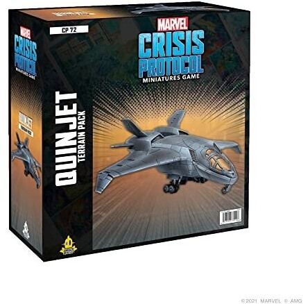 Atomic Mass Games Marvel: Crisis Protocol Miniatures Game - Quinjet Terrain Pack