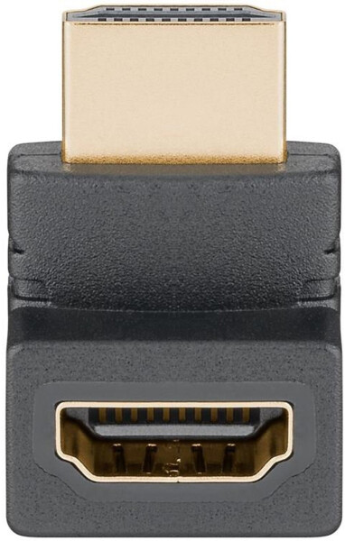 Goobay 65744 - Adapter, HDMI Stecker auf Buchse, 8K 60 Hz, 90° vertikal, Bild 2