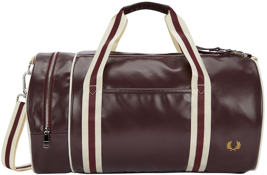 Fred Perry Classic Barrel Bag (L7255-R82) oxblood/ecru