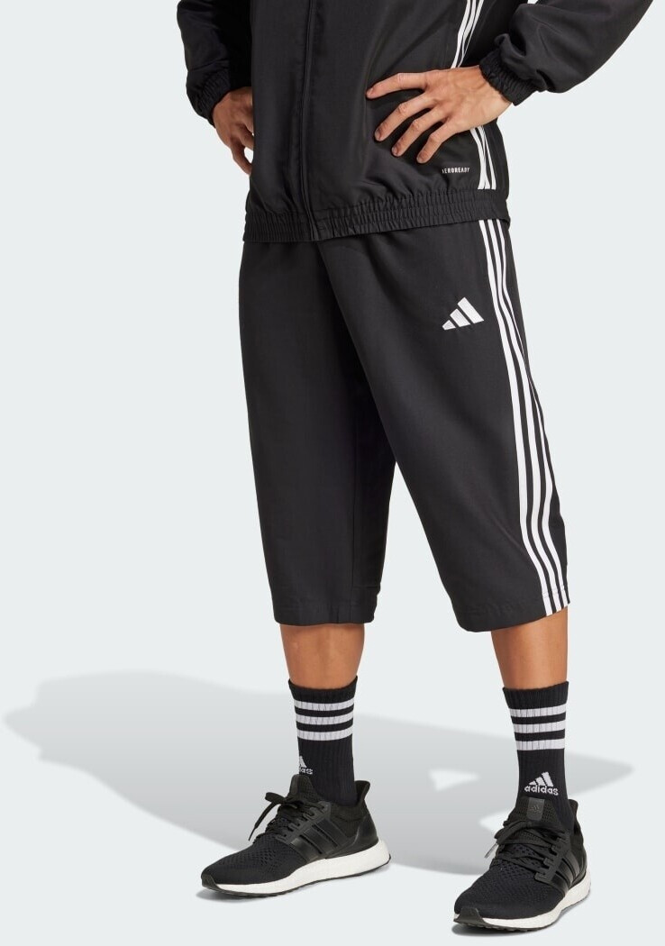 Adidas Tiro 25 Essentials Woven 3/4 Pants Black / White (JM6447)