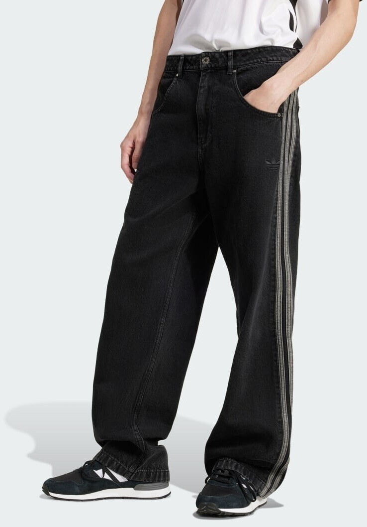 Adidas Adicolor Denim Firebird Pants True Black Denim  (JC6718)