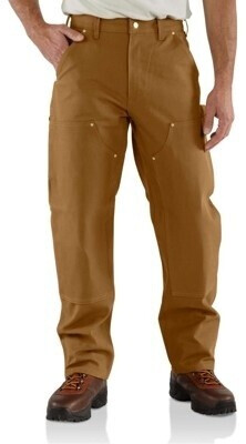 Carhartt Herren Pants Loose Fit DUCK D. FRONT LOGGER PANT braun