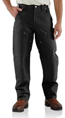 Carhartt Herren Pants Loose Fit DUCK D. FRONT LOGGER PANT black
